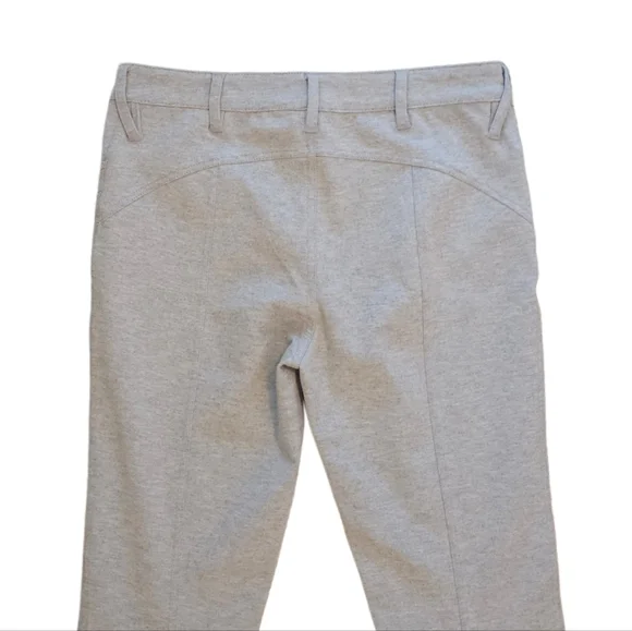 Free People Gray Quilted Stretch Pants Size 4 - Picture 3 of 7